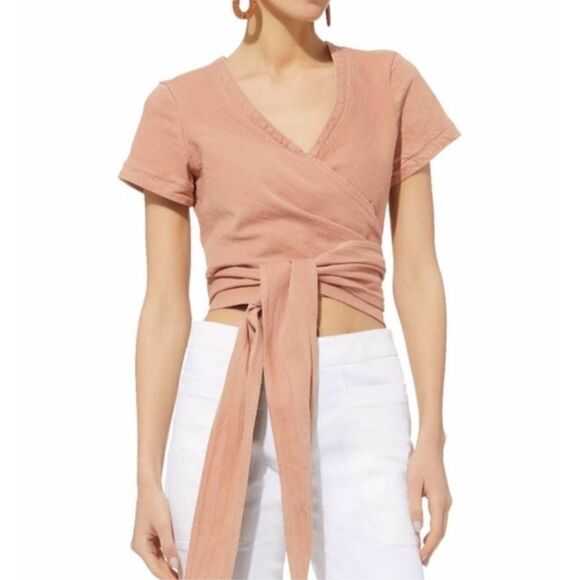 New. Johnathan Simkhai nude crop top. Small. Retails $328 - Picture 2 of 8